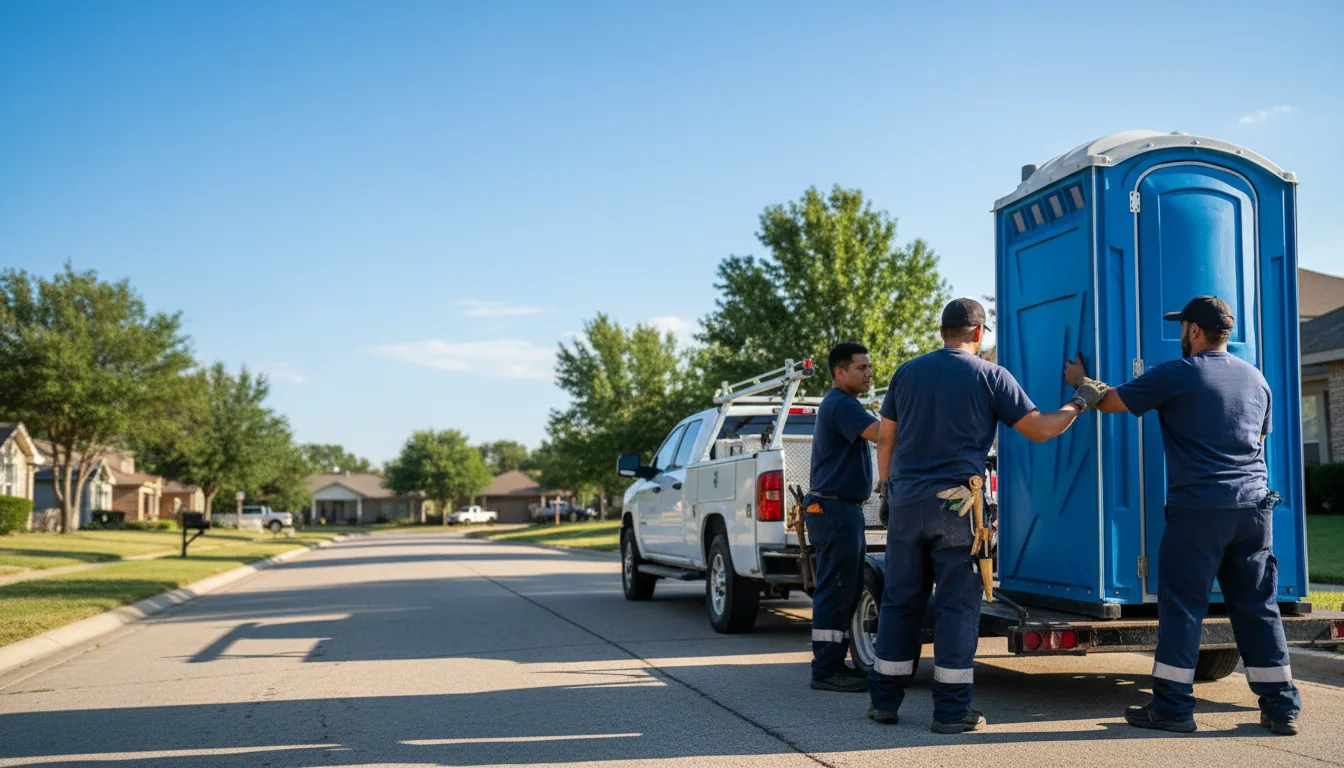 Portable Toilet Rental in Pine Prairie, LA near me